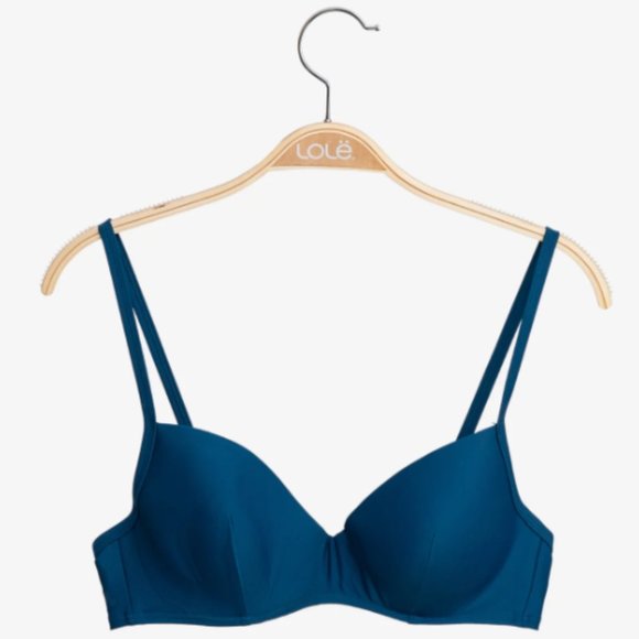 NWT Lole Kapiti Crossback Bikini Top | Size M/B in Sailor Blue - Picture 4 of 9